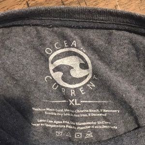 Ocean current extra large T-shirt